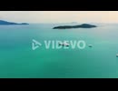 Luxury ship sailing tranquil sea