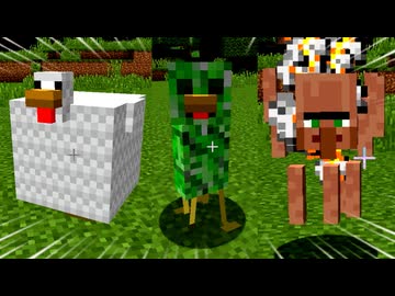 【マインクラフト】変な生き物のいるマインクラフト【マイクラ実況】