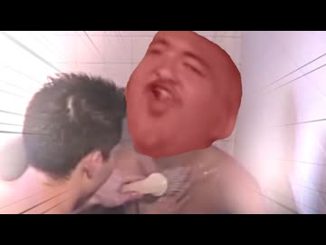 シャワーの湯加減を思いっきりミスるKMR