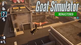 【Goat Simulator Remastered】ヤギ、チンピラをぶち込む　[Part24]