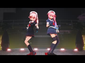 (MMD) 愛包ダンスホール (ぽんぷ長式春雨＆つかさ式はるさめ)