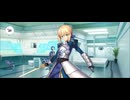 【FGO】アルトリア・ペンドラゴン（マイルーム）修練。