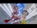 【東方MMD】　　Makes You a Fighter　　れいむ・まりさ
