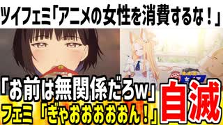 ツイフェミが自分はアニメキャラだと思ってる事が発覚！海外からも馬鹿にされて完全に手遅れな模様www