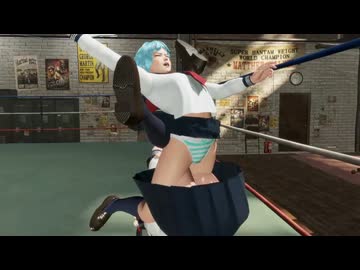 扇風機の力を借りてニコのパンツを眺めましたその2。（制服）