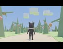 もりへつづくみち【ひたすら歩き続けるループアニメ】【Blender 3D】