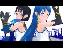 【MMD艦これ】ノーエフェクトでもかわいい百角式さみすずで「ジベタトラベル」【五月雨3.0、涼風2.0】