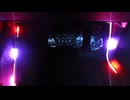 トヨタアクアXグレードモデリスタ仕様運転席側アクセルブレーキペダル付近LEDランプ装着招介動画2月22日