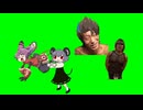 何かから逃げているネズミ.GB