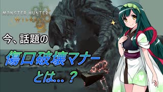 【MHワイルズ＃３】のんびりと雑談するだけのずんちゃん【傷口破壊マナー】