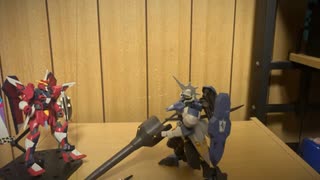 初めてのガンプラコマ撮り