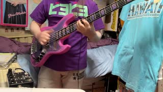 船ノ森 川海（雨ノ森 川海）のGIRL ZONEのベースを弾いてみた