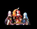【MMD】【250225】虎視眈々 Tda式改変 初音ミク 弱音ハク 重音テト Kimono Style