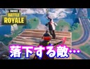 【フォートナイト】「最終局面で落下する敵たち…」