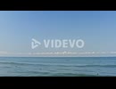 Beautiful travel landscape, aerial view of surfers relaxing in tropical ocean