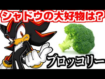 【マジ？】シャドウの好きな食べ物が意外過ぎる件www【飯食うんだ？】