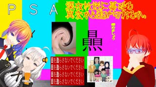 【VOICEVOX、AIVOICE】かんなぎ、深夜のテレビを視聴する。【PSA】