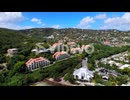 Gorgeous wide aerial shot of St