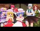 【東方MMD】紅魔館メンバーにテトリス踊ってもらったよ