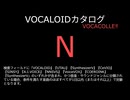 【VOCALOIDカタログ : VOCACOLLE：N】2025年02月20～23日