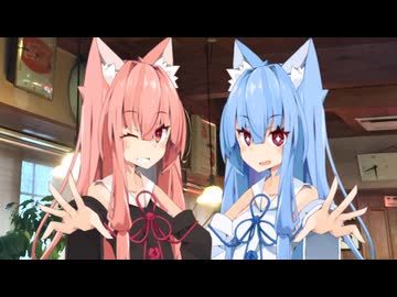 シンセボ喫茶番外編　姉妹に猫耳を生やしたらかわいいかもって安易な考えに振り回される琴葉葵さん【第一回猫耳投稿祭】