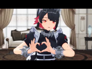 MMDカメラ配布あり】「モエチャッカファイア」エレン・ジョー