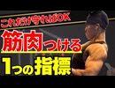 【これだけ守ればOK】筋トレで筋肉が倍増する１つの指標【実践プログラム有】