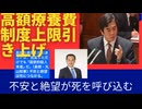 高額療養費制度上限引き上げは、提案しただけでも「国家的殺人未遂」だ。（島根・丸山知事）不安と絶望は死につながる。