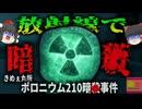 【2006年】『100万分の1gでも飲めば確実に死ぬ』ロシア元諜報員が大統領に＊された？体に一度は入れば絶対に助からないポロニウム210事件【ゆっくり解説】