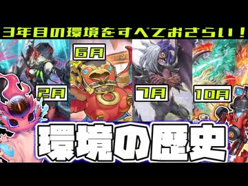 【遊戯王】 マスターデュエル3年目の環境の歴史 『熱すぎる連中が集まる真っ赤な時代』 【ゆっくり解説】