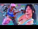 【スト6】不知火舞の各キャラSA3＆CAやられ集（キンバリー）