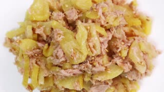 シーチキンたくあん（お弁当のスキマを埋めるもう一品）