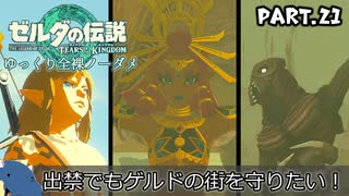 『11種の縛りプレイ』ノーダメージで追い出されてもバグを活用して街を闊歩する全裸リンク＃21【ゼルダの伝説ティアーズオブザキングダム/ゆっくり実況】