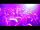 Crowd Jumps at a Concert