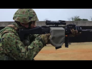 20式小銃の実弾射撃訓練【陸上自衛隊・水陸機動団】