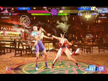 スト６　不知火舞編　57　ダイヤ1　vsマノン　2025　0223
