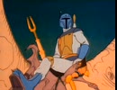 Caricatura de Boba Fett - El Espacial de Navidad de La Guerra de las Galaxias