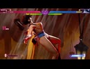 【スト6】不知火舞の各キャラSA3＆CAやられ集（ダルシム）