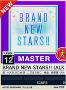 【譜面確認用】 BRAND NEW STARS!! (ALKALOID ver.) MASTER 【チュウニズムNEW外部出力】