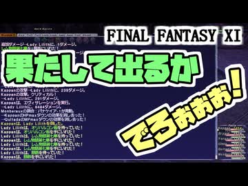 【FF11】マリグナス装備を取るぞぉぉぉ！「★翼もつ女神」連戦！＿＿カッパのヴァナ・ディール生活