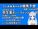【2025弥生賞ディープインパクト記念】つくよみちゃんの競馬予想