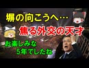#199 塀の向こうに焦る外交の天才