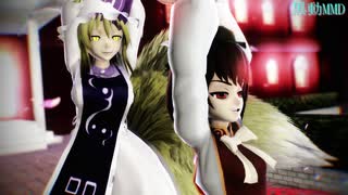黒動[MMD]藍＆橙でDUN DUN