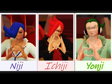 【MMDワンピ】モエチャッカファイア【遅刻VS誕】