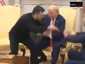 ホモと見る喧嘩する二人の大統領