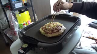 モダン焼を作って食べてますｗ