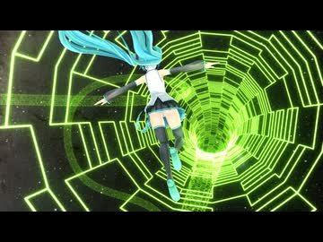 【MMD】SFっぽいトンネルのステージと移動モーション