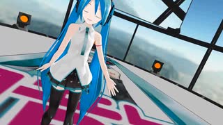 Latミクさんにメルト踊らせたよ