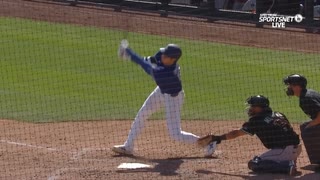 今日の大谷さん3打数1安打。つたないながら字幕を付けて見ました