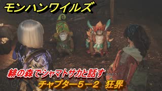モンハンワイルズ　緋の森でシャマトサカと話す　チャプター５－２　狂界　＃１９３　【モンスターハンターワイルズ】